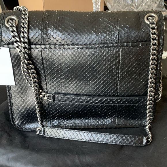 Saint Laurent Niki Genuine Anaconda Shoulder Bag - Picture 3 of 8
